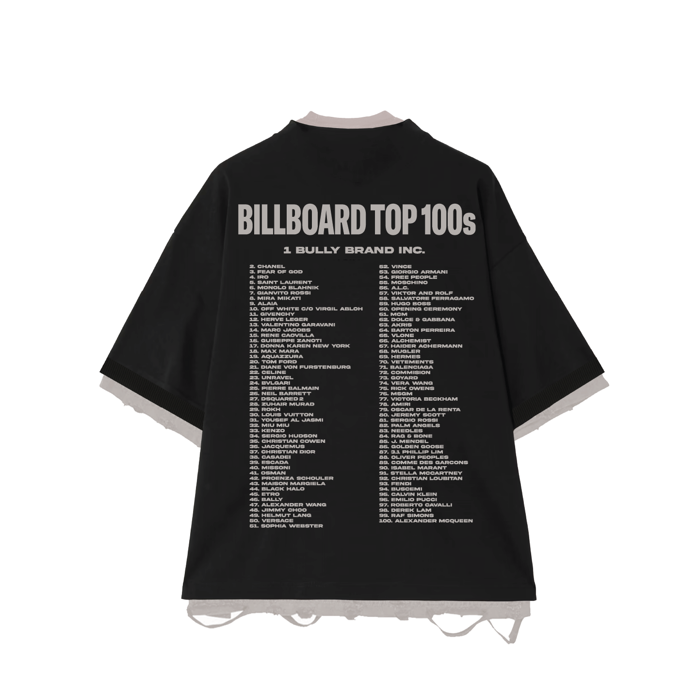 Double Layer Top 100 Tee